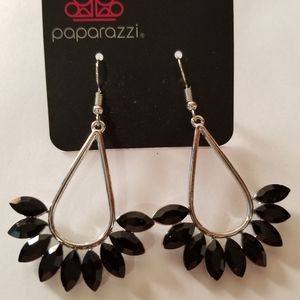 Black paparazzi earrings